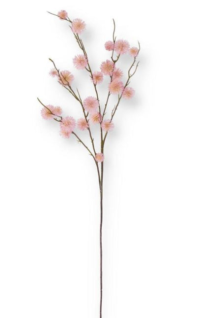 34 Inch Pink Sycamore Fruit Ball Stem