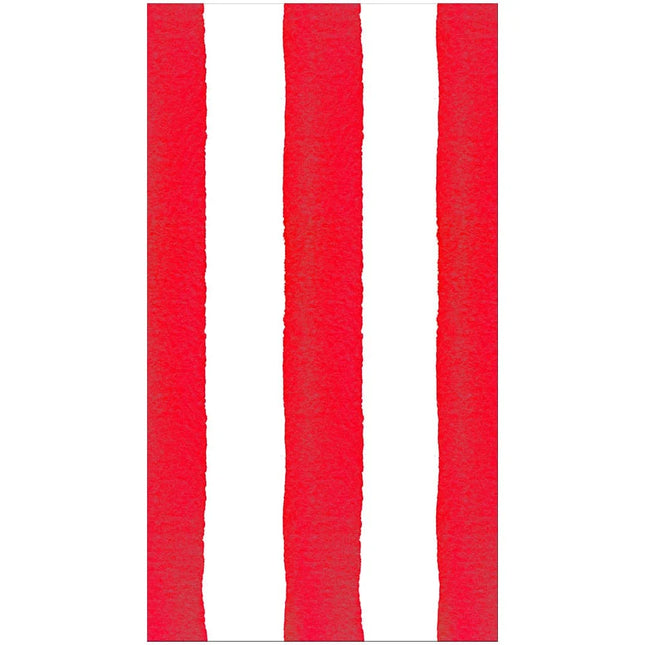 Cafe Stripe Paper Linen Guest Towels - 12 per package