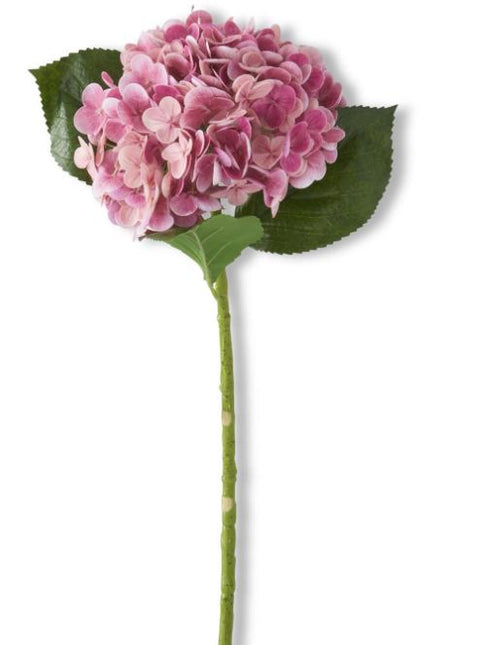 20 Inch Real Touch Hydrangea Stem