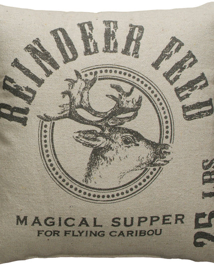Reindeer Feed Pillow