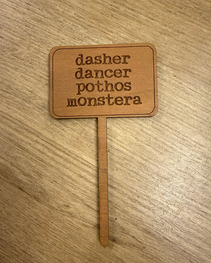 Punny Plant Stake