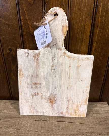 Whitewash Wood Board 7.5" x 11.5"