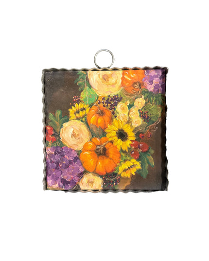 Mini Gallery Pumpkins Floral Garland