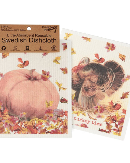 Turkey Time Swedish Dish Cloths image 0