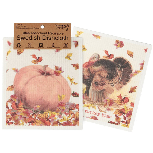 Turkey Time Swedish Dish Cloths image 0