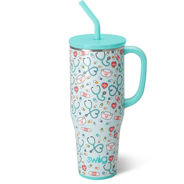 Swig Nurse Life 40 oz Tumbler image 0