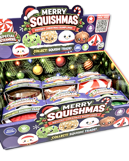 Fun Doh Christmas Dumpling Squishy Toy