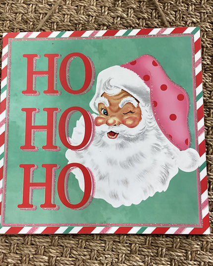 Ho Ho Ho Santa Sign image 0