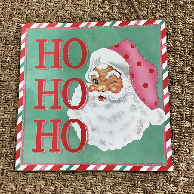 Ho Ho Ho Santa Sign image 0