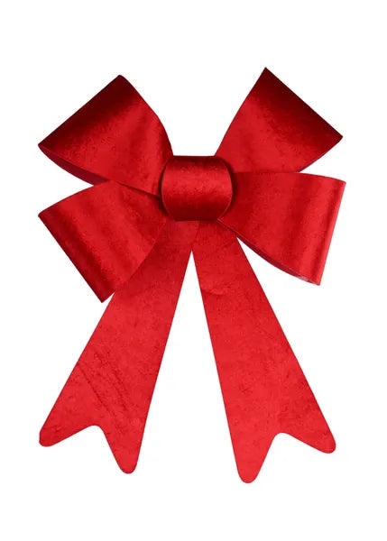 18"Hx14.5"W Velvet Bow