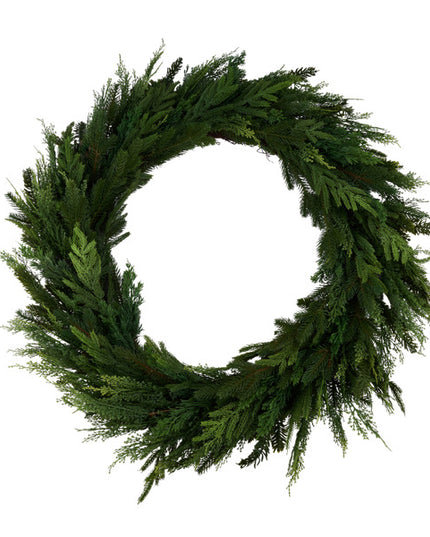 Mixed Pine Wreath image 2