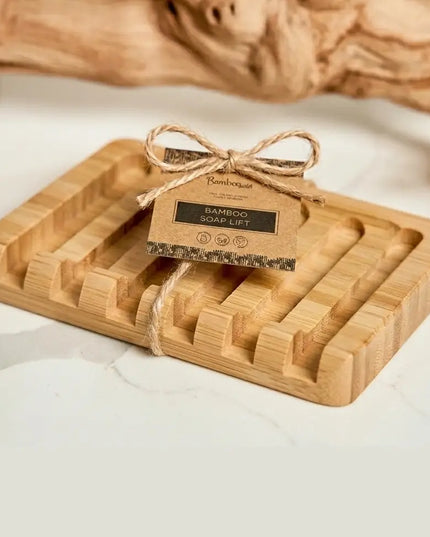 Slated Bamboo Soap Lift
