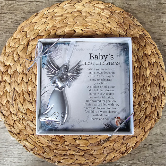 Baby's First Christmas Angel Ornament