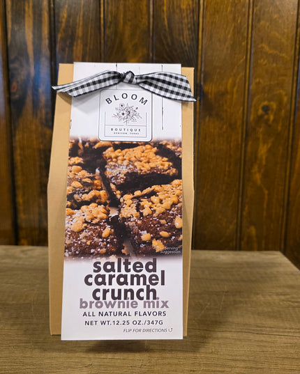 Salted Caramel Crunch Brownie Mix