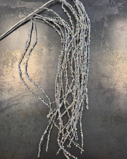 20.5" Cascading Sequined Spray