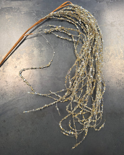 20.5" Cascading Sequined Spray