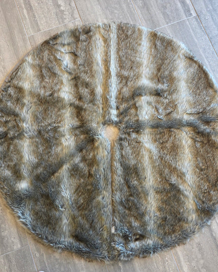48" Faux Fur Tree Skirt