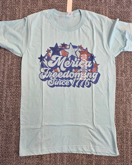 Merica Freedomin Since 1776 Shirt