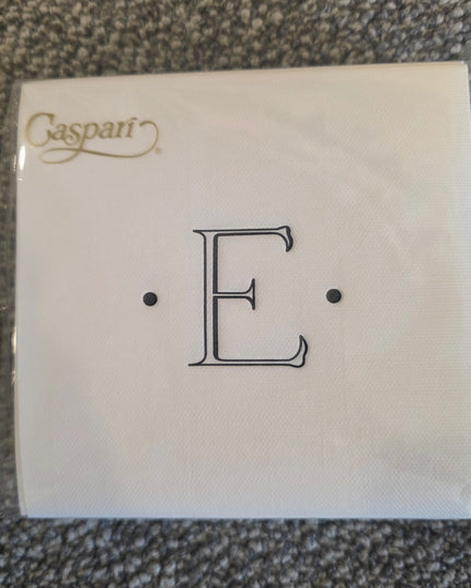 Initial Paper Linen Napkins - Cocktail