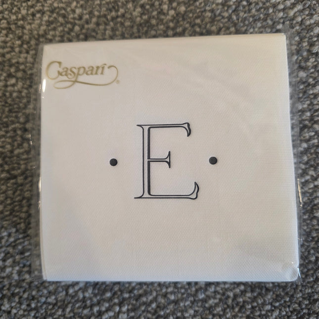 Initial Paper Linen Napkins - Cocktail
