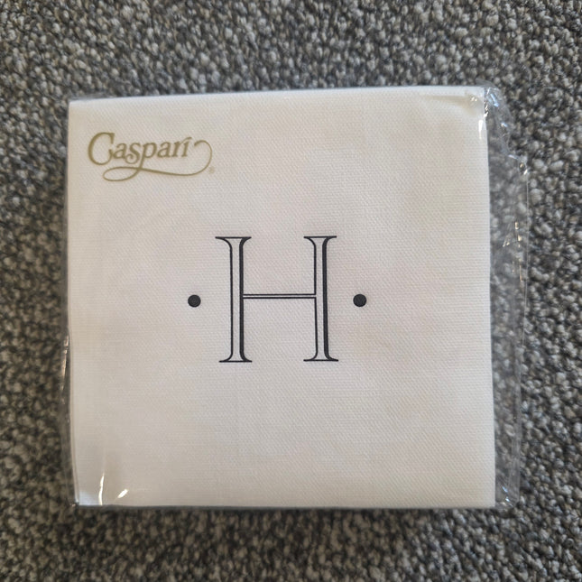 Initial Paper Linen Napkins - Cocktail