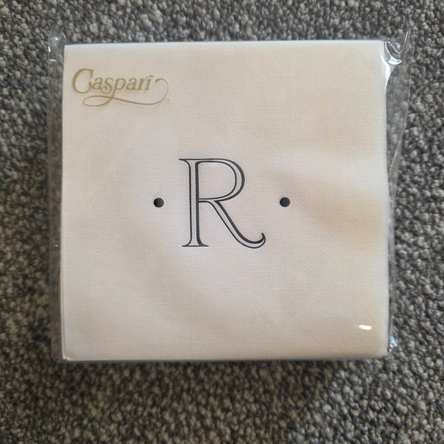 Initial Paper Linen Napkins - Cocktail