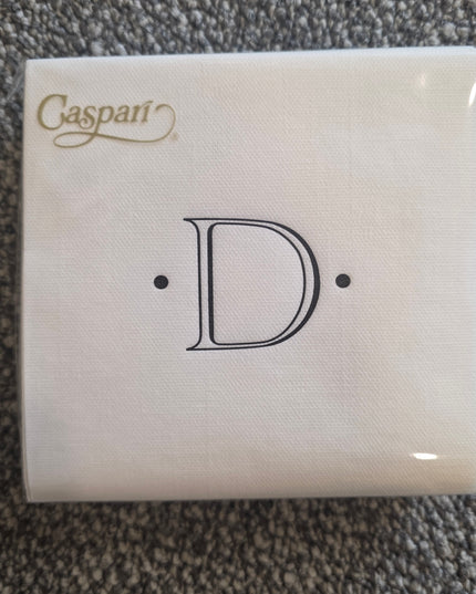 Initial Paper Linen Napkins - Cocktail