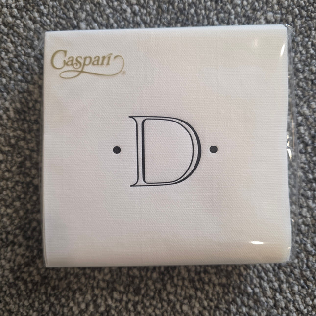 Initial Paper Linen Napkins - Cocktail