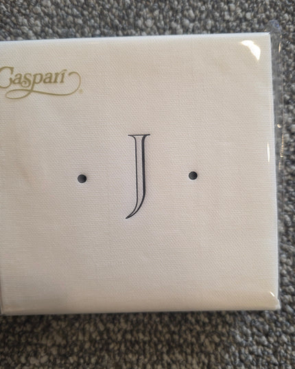 Initial Paper Linen Napkins - Cocktail