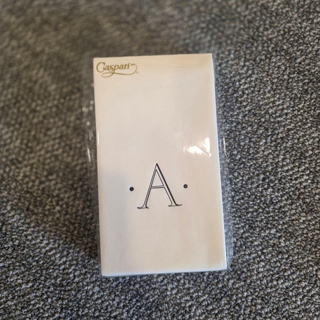 Initial Paper Linen Napkins - Guest