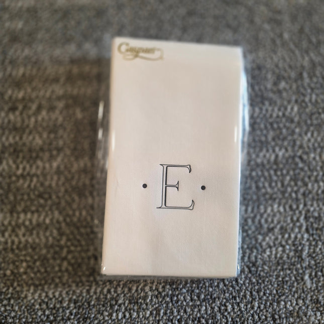 Initial Paper Linen Napkins - Guest
