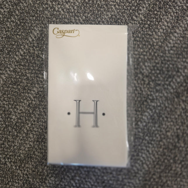 Initial Paper Linen Napkins - Guest