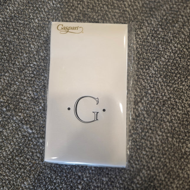 Initial Paper Linen Napkins - Guest