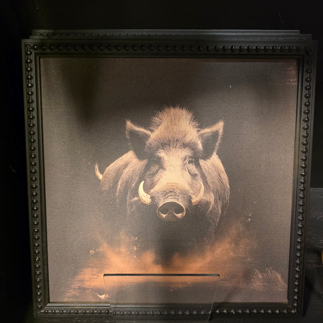 Razorback 14x14 Black Bead Insert College Art