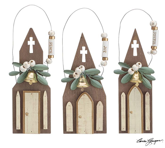 Ornament Small Christmas Church