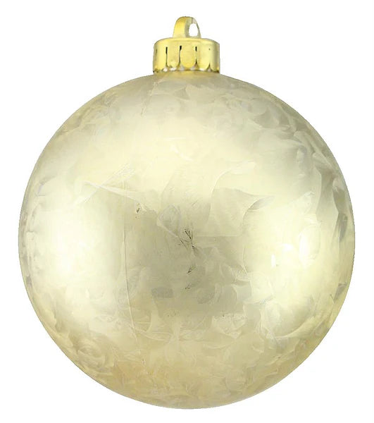 150mm Feather Smooth Ball Ornament