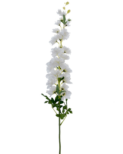 Delphinium Spray White 42"