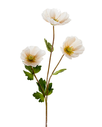 Poppy Spray 27" Light Coral