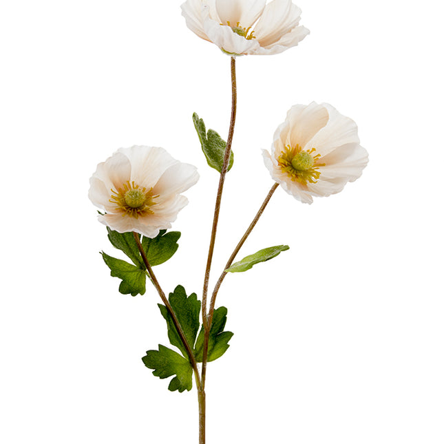 Poppy Spray 27" Light Coral