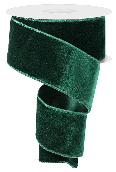 2.5"x10Y Velvet/Satin Backing (Assorted Colors)