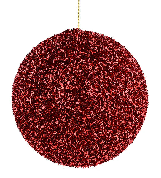 6"Dia V Cut Foil Glitter Ball