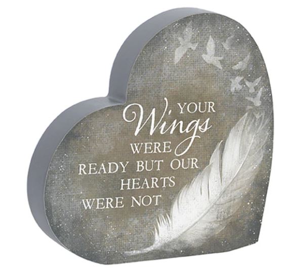 Your Wings Heart Sitter