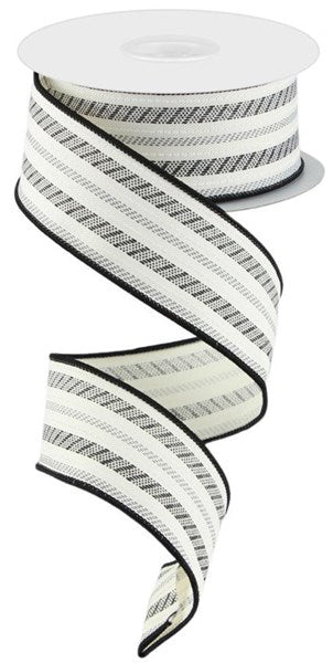 1.5" x 10yd Slash Stripe/Diagonal Weave image 0