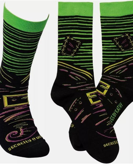 Secretly A Witch Socks image 0