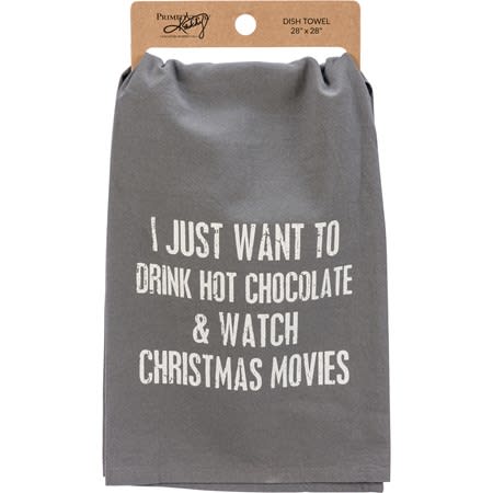 Hot Chocolate Kitchen Towel image 0