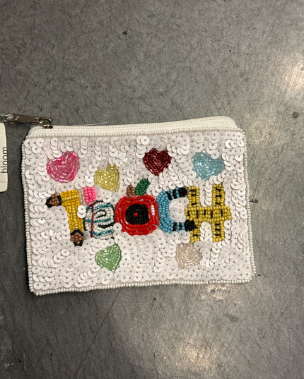 Beaded Wallet for Teacher