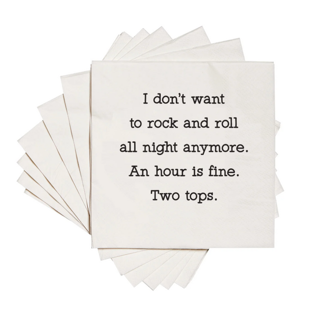 Rock and Roll - Party Napkins