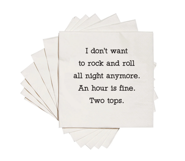 Rock and Roll - Party Napkins