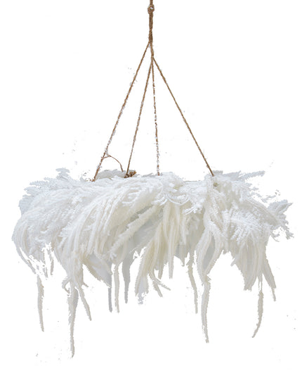 Mixed Pampas Hanging Wreath