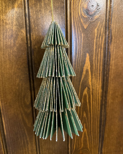 Paper Tree Ornament 6"